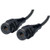 L-Com TRD8RG3-10 IP68 Ethernet Cable, RJ45, Jack / Jack, ZnNi Finish w/ FR-TPE Cable & Dust Caps