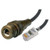 L-Com TRD8RG6-10 IP68 Ethernet Cable, RJ45, Plug / Jack, ANOD Finish w/ FR-TPE Cable & Dust Caps