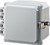 Integra H6064HFLL 6" x 6" x 4" Traditional High Impact Polycarbonate Hinged Enclosure