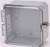 Integra H6064HCFLL 6" x 6" x 4" Traditional High Impact Polycarbonate Hinged Enclosure