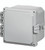 Integra H6064HFNL 6" x 6" x 4" Traditional High Impact Polycarbonate Hinged Enclosure