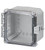 Integra H6064HCFNL 6" x 6" x 4" Traditional High Impact Polycarbonate Hinged Enclosure