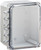 Integra H8064HCF 8" x 6" x 4" Traditional High Impact Polycarbonate Hinged Enclosure