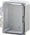 Integra H8064HCF-6P 8" x 6" x 4" Traditional High Impact Polycarbonate Hinged Enclosure