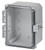 Integra H8064HCNL 8" x 6" x 4" Traditional High Impact Polycarbonate Hinged Enclosure