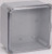 Integra H8084SCF 8" x 8" x 4" Traditional High Impact Polycarbonate Hinged Enclosure