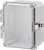 Integra H8084HCFLL 8" x 8" x 4" Traditional High Impact Polycarbonate Hinged Enclosure