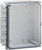 Integra H10084HCF 10" x 8" x 4" Traditional High Impact Polycarbonate Hinged Enclosure