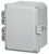 Integra H10084HFNL 10" x 8" x 4" Traditional High Impact Polycarbonate Hinged Enclosure