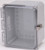 Integra H10086HCLL 10" x 8" x 6" Traditional High Impact Polycarbonate Hinged Enclosure