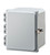 Integra H10086HFLL 10" x 8" x 6" Traditional High Impact Polycarbonate Hinged Enclosure