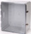 Integra H12104HCFLL 12" x 10" x 4" Traditional High Impact Polycarbonate Hinged Enclosure