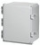 Integra H12104HFNL 12" x 10" x 4" Traditional High Impact Polycarbonate Hinged Enclosure
