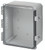Integra H141206HCNL 14" x 12" x 6" Traditional High Impact Polycarbonate Hinged Enclosure