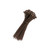 Kable Kontrol CT262CL-BROWN 11" Brown Nylon Cable Ties, 100 Pack
