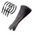 Kable Kontrol SSCT-05-BLACK 5 Stainless Steel Cable Ties, 100 Pack