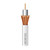Southwire Genesis 50015501 RG59 Bare Copper Braid CCTV 500Ft White Pull Box