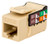 Vertical Cable 352-V2717/IV Cat6 Ivory Keystone Jack