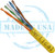 Vertical Cable 166-259/P/YL Cat6 Plenum 23AWG UTP 4 Pair Solid Bare Copper 550MHz 1000ft Pull Box Yellow