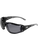 Bullhead Safety BH3063PFT CG5 Smoke Performance Fog Technology Lens, Matte Black Frame Convertible Safety Goggles