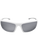 Bullhead Safety BH9187 Dorado Silver Mirror Lens, Shiny White Frame Safety Glasses