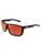 Bullhead Safety BH33510PFT Lionfish Red Mirror Performance Fog Technology Lens, Shiny Black Frame Safety Glasses