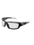 Bullhead Safety BH1431PFT Maki Clear Performance Fog Technology Lens, Crystal Black Frame Safety Glasses