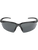 Bullhead Safety BH1133AF Mojarra Dark Smoke Anti-Fog Lens, Crystal Black Frame Safety Glasses