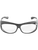 Bullhead Safety BH291 Over-the-Glass Clear Lens, Shiny Pearl Gray Frame Safety Glasses