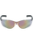 Bullhead Safety BH5410 Pavon Rainbow Mirror Lens, Frosted Black Frame Safety Glasses