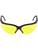 Bullhead Safety BH464 Picuda Yellow Lens, Matte Black Frame Safety Glasses