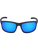 Bullhead Safety BH2759PFT Pompano Blue Mirror Performance Fog Technology Lens, Shiny Black Frame Safety Glasses