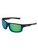 Bullhead Safety BH26616PFT Sawfish Green Mirror Performance Fog Technology Lens, Matte Black Frame Safety Glasses