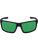 Bullhead Safety BH26619 Sawfish Green LED Blocker Lens, Matte Black Frame Safety Glasses