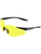 Bullhead Safety BH764AF Snipefish Yellow Anti-Fog Lens, Matte Black Frame Safety Glasses