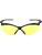 Bullhead Safety BH2254AF Spearfish Yellow Anti-Fog Lens, Shiny Black Frame Safety Glasses