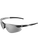 Bullhead Safety BH6117 Stinger Silver Mirror Lens, Shiny Black to Silver Frame Safety Glasses
