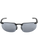Bullhead Safety BH1067 Swordfish Silver Mirror Lens, Matte Black Frame Safety Glasses