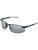 Bullhead Safety BH1067 Swordfish Silver Mirror Lens, Matte Black Frame Safety Glasses