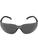 Bullhead Safety BH133 Torrent Smoke Lens, Frosted Black Frame Safety Glasses