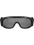 Bullhead Safety BH2962 Wire Mesh Lens, Matte Black Frame Safety Goggles