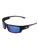 Bullhead Safety BH95129PFT Dorado Blue Mirror Performance Fog Technology Polarized Lens, Shiny Black Frame Safety Glasses