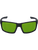 Bullhead Safety BH26621PFT Sawfish Green Arc Flash Rated Performance Fog Technology Lens, Matte Black Frame Safety Glasses