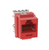 Panduit NK688MRD UTP RJ45 Cat6 Red Punchdown Keystone Jack Module