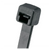 Panduit PLT1M-C0 3.9" Black UV Cable Ties, 100 Pack