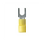 Panduit PV10-10FX-L 10-14 AWG Yellow Fork Terminal, 50 Pack