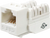 Wavenet Cat6 White Keystone Jack, 25 Pack