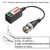 SES PVBC Passive Video Balun Connector, 1 Pair