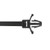 Thomas & Betts L-5-50PM-0-C Black Cable Ties, 100 Pack