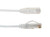 Vertical Cable 077-2017/05WH 6" White Cat6A Slim Patch Cord